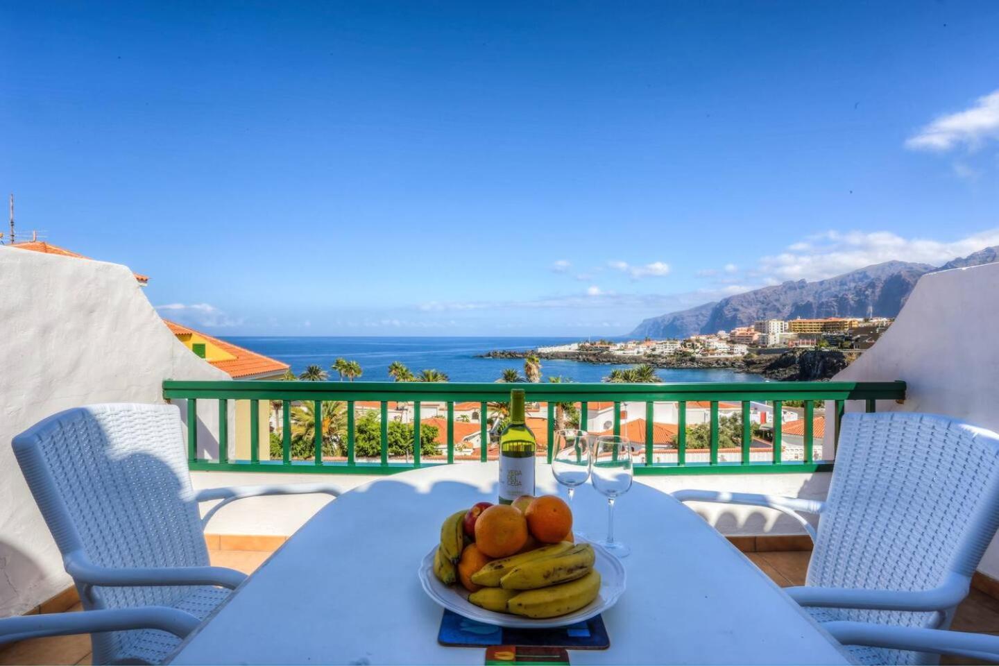 Ocean View Penthouse By Dream Homes Tenerife بويرتو دي سانتياغو المظهر الخارجي الصورة